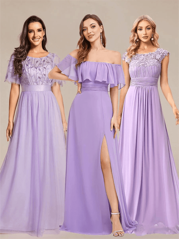 Top Picks Lilac & Lavender Bridesmaid Gowns Top Picks Lilac & Lavender Bridesmaid Gowns