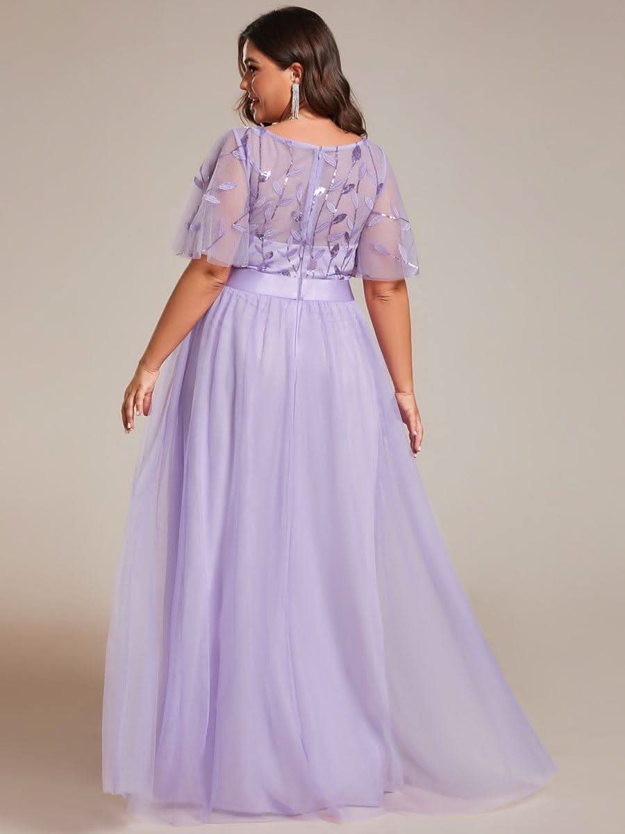 Top Picks Lilac & Lavender Bridesmaid Gowns #style_EP00904LV