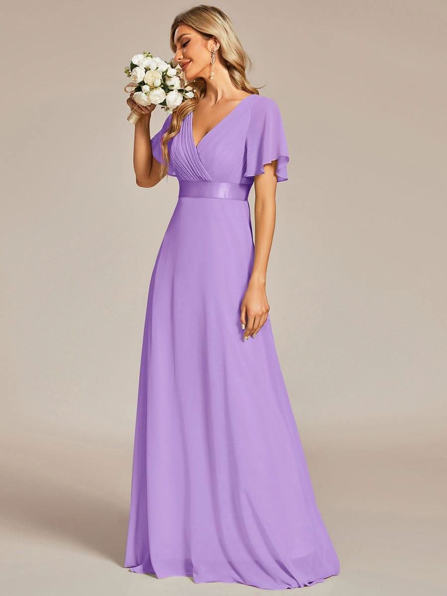 Top Picks Lilac & Lavender Bridesmaid Gowns #style_EP09890LV