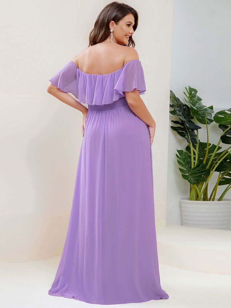 Top Picks Lilac & Lavender Bridesmaid Gowns #style_ES00969LV