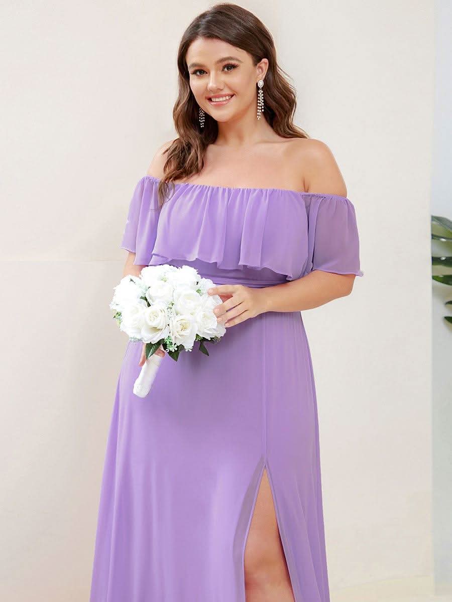 Top Picks Lilac & Lavender Bridesmaid Gowns #style_ES00969LV
