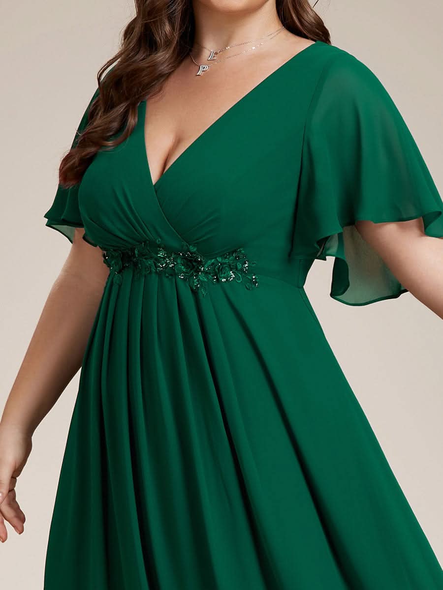 Top Picks Green Formal Dresses #style_EE01960DG