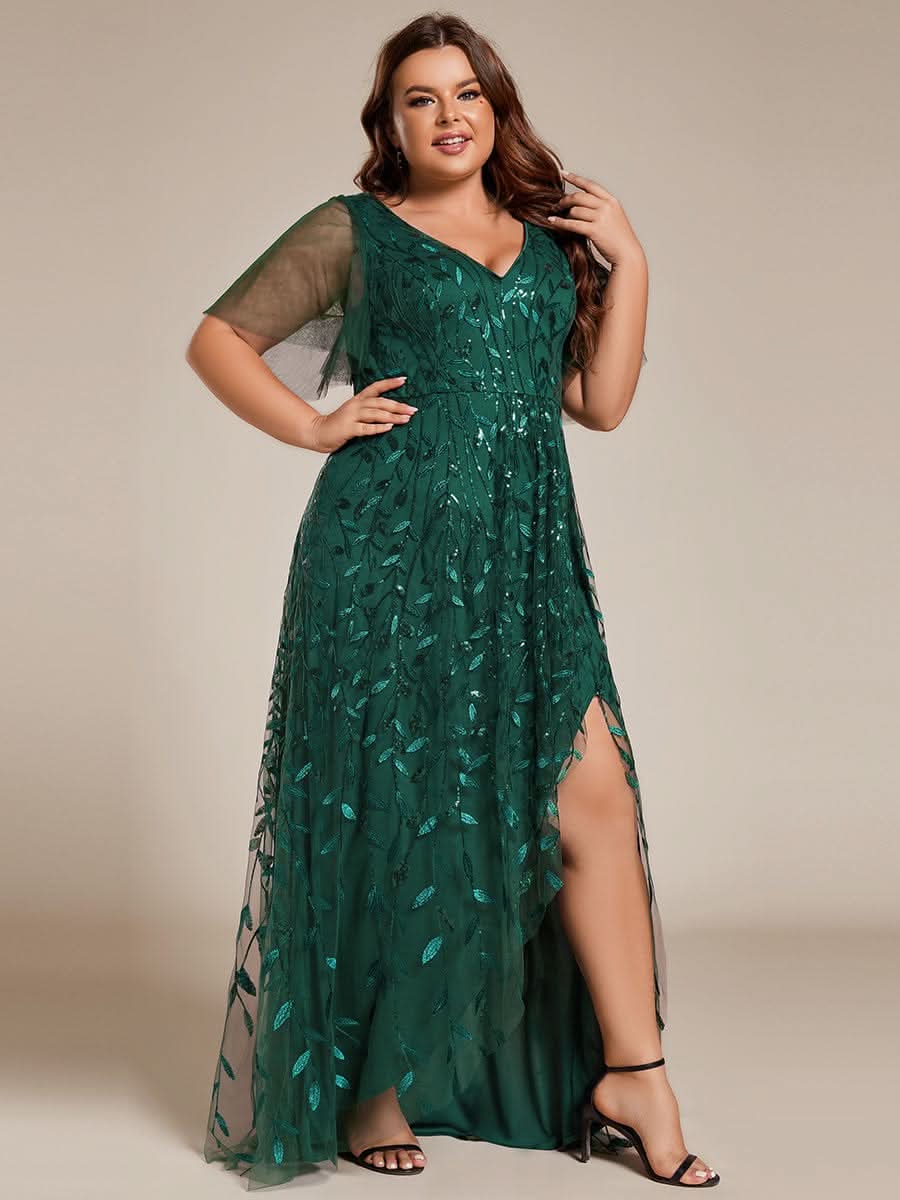 Top Picks Green Formal Dresses #style_EE02083DG