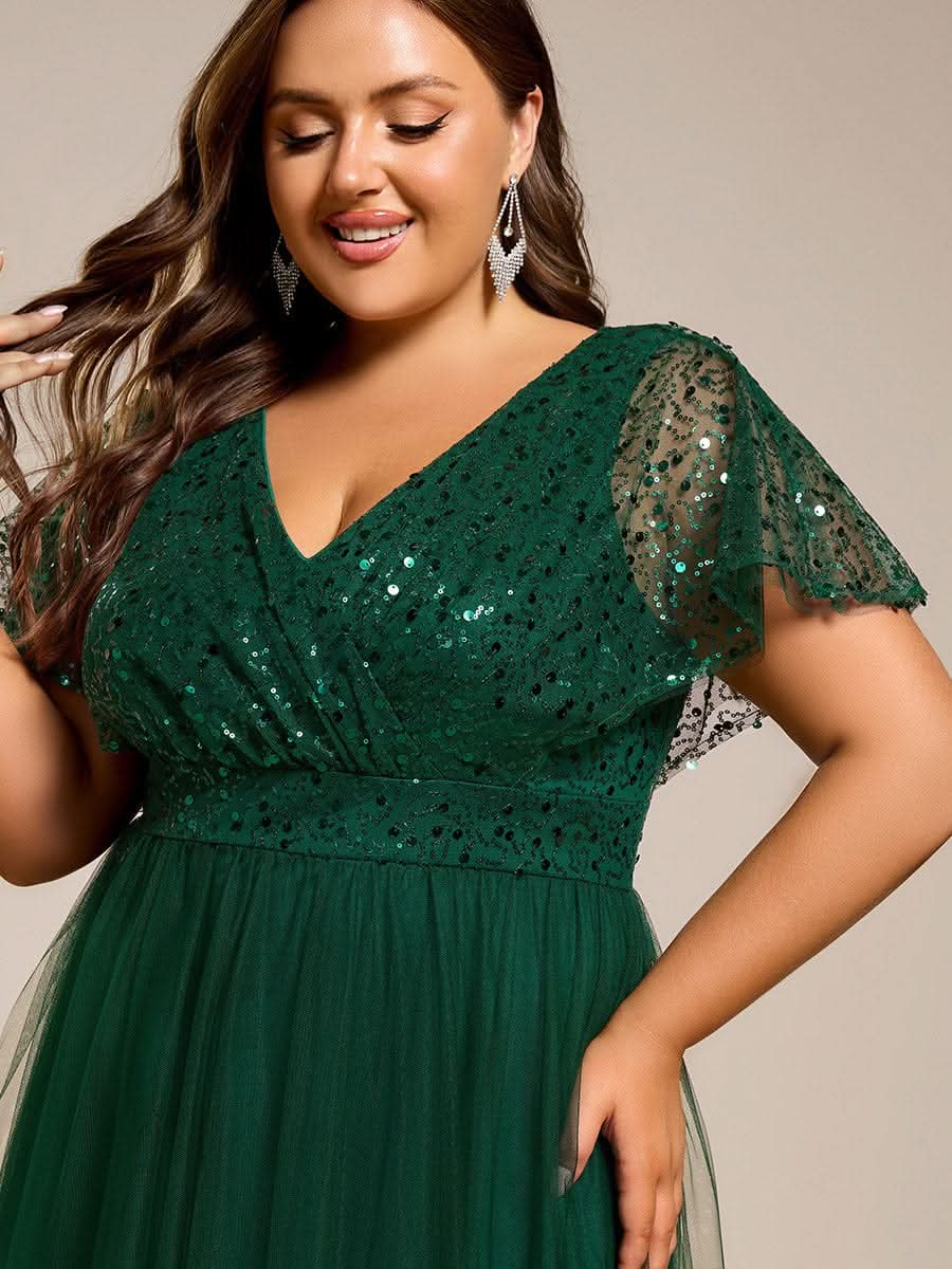 Top Picks Green Formal Dresses #style_EE02223DG
